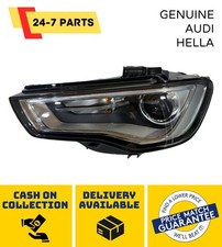 2013 - 2016 AUDI S3 + A3 S LINE 8V PASSENGER XENON LEFT HEADLIGHT GENUINE (#L18)