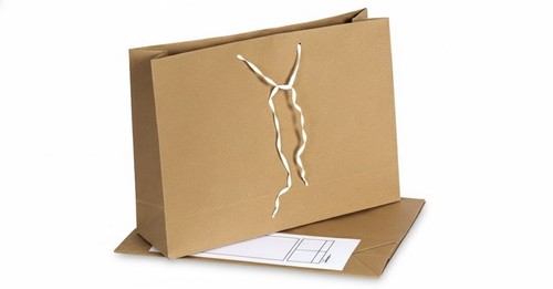 Manila storage bags with - storage,