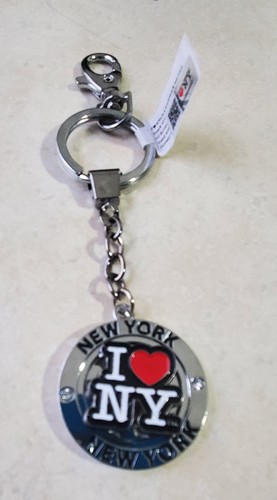 Brand new spinning keychain - new,