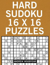 Hard Sudoku 16 X 16 Puzzles