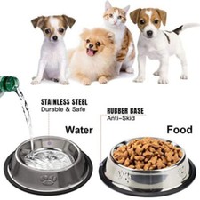 KNOOTIT 2x Stainless Steel Dog