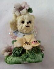 Vintage Fairy Bear By Regency Fine Arts Glittery Wings 