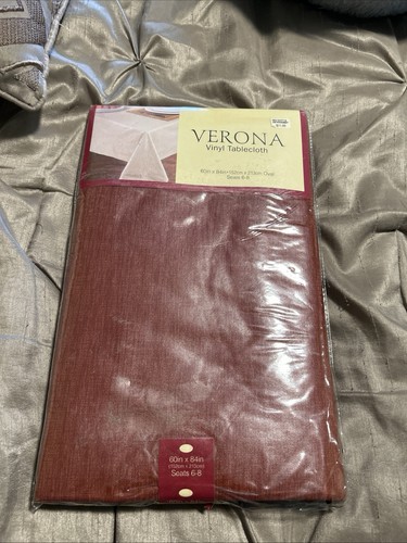Verona vinyl tablecloth - verona,