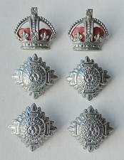 Obsolete Kings Crown Police Rank Pips & Crowns Badges - Chief Superintendent