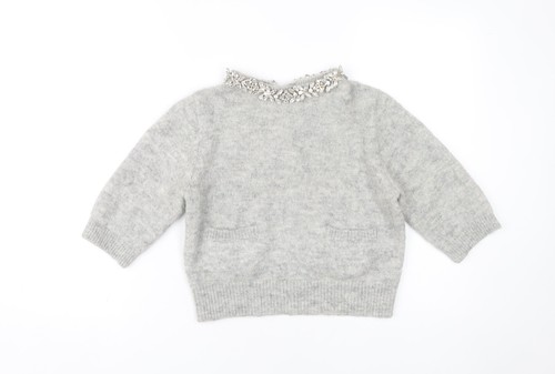 Zara women grey - zara, jumper,