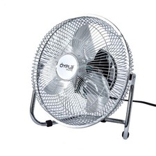 9" Inch Chrome 3 Speed Floor Standing Gym Fan Hydroponic