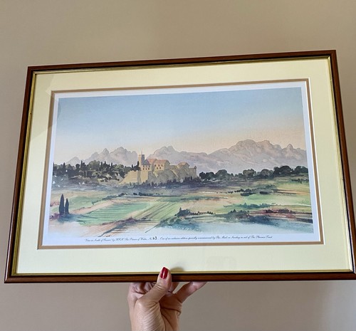Framed france art print - france,
