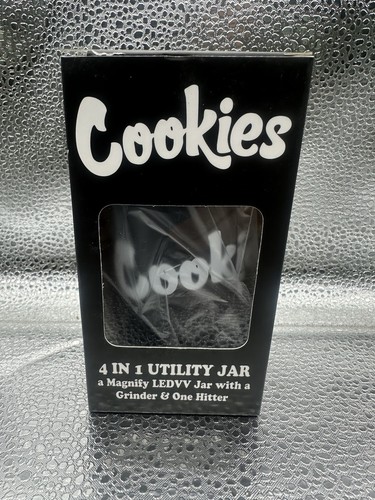Black cookies jar led 1 - jar, 4