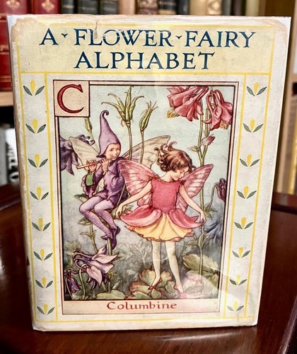 1934 flower fairy alphabet - flower,