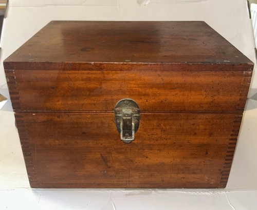 Antique medical wooden case - antique,