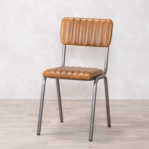 Real leather dining chairs - real,