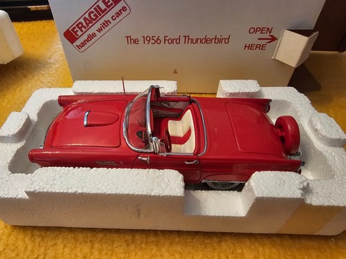 The 1956 ford thunderbird red - ford,