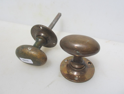 Victorian brass door knobs - victorian,