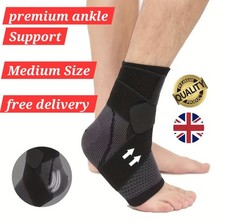 Ankle Support Brace Compression Achilles Tendon Strap Foot Sprains Injury uk