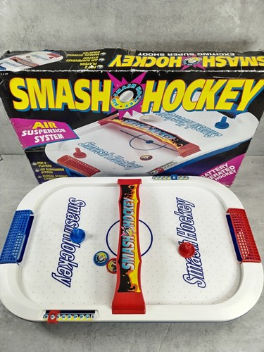 air hockey game