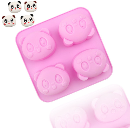 Silicone panda chocolate mould - silicone,