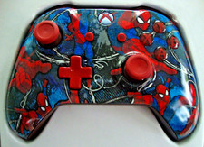 CUSTOM SPIDERMAN 2 MICROSOFT XBOX ONE S BLUETOOTH WIRELESS CONTROLLER.....