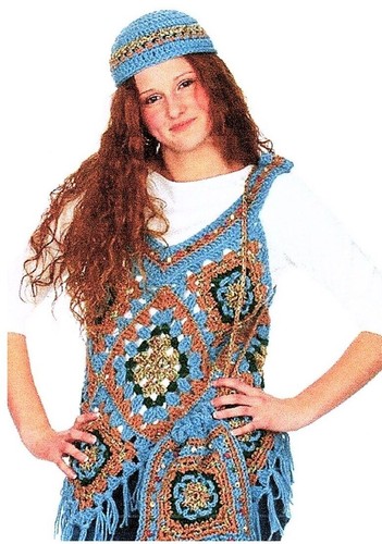 Ladies crochet pattern - crochet, in
