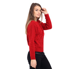 LADIES KNITTED CABLE KNIT