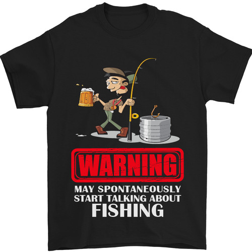Start talking about fishing - talking,