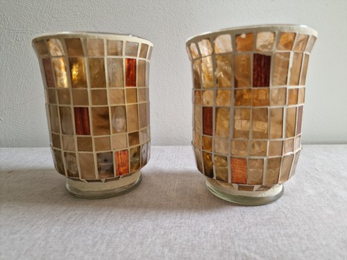 Yankee candle gold wave mosaic - wave,