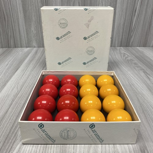 Aramith standard red yellow - red, &