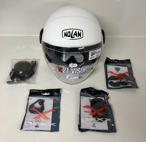 Nolan n21 visor classic white - nolan,