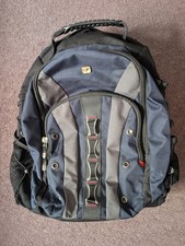 Gino Ferrari Backpack Rucksack Laptop Sleeve - Navy & Black