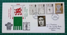 1969 Prince of Wales Investiture Historic Relics FDC Caernarvon FDI