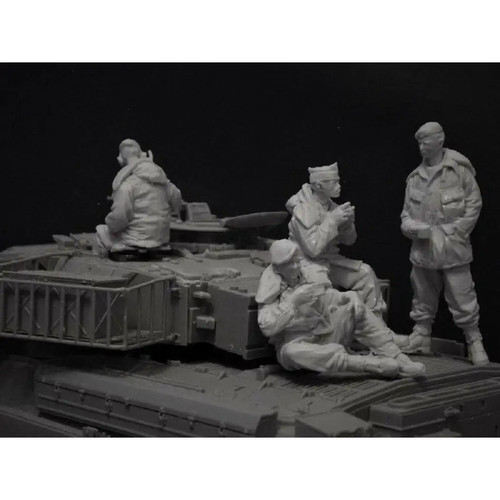 4pcs resin model kit - 1/35,