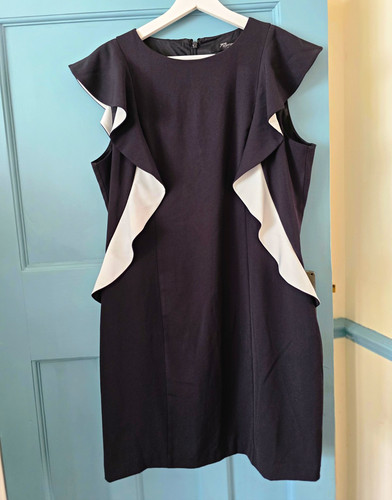 Jane norman black white - black/white, ruffle
