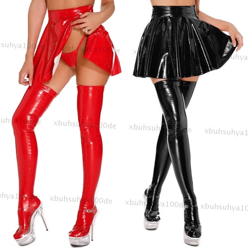 Womens high waist shiny - womens, liquid