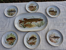 Vintage Fish platter set