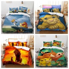 3D The Lion King Simba Bedding