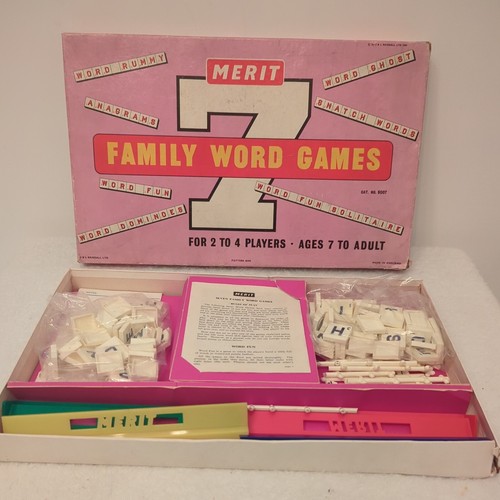 Family word games vintage - family,