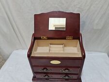  Jewellery Box  musical  with 2 drawers+ with a lid with mirror in  nice design 