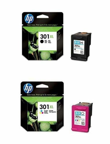 Genuine 301xl black - genuine, hp