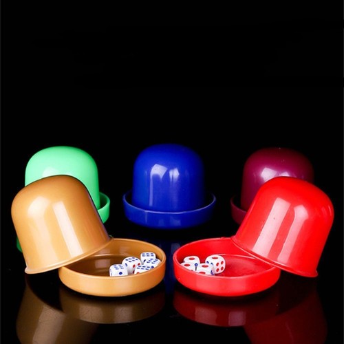 Guessing dice cup with - guessing,