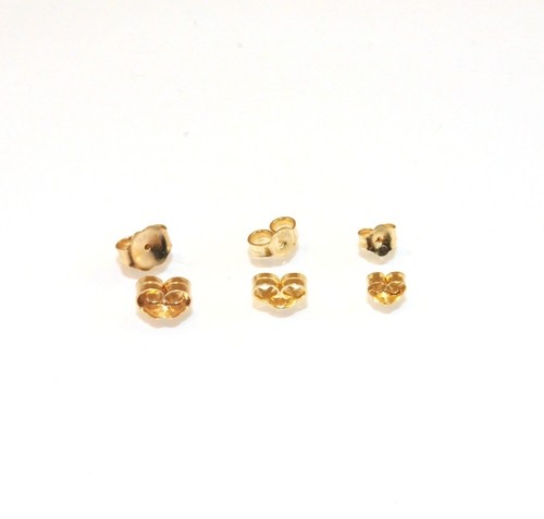 Solid 14k real yellow gold - solid,