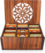 RoyalHouse Wooden Tea Box