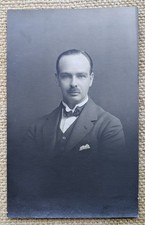 Unknown Man, Wykeham Studio London Real Photo RP Postcard 
