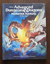 Advanced Dungeons & Dragons Monster Manual. 1st Edition Hardback, TSR 1979