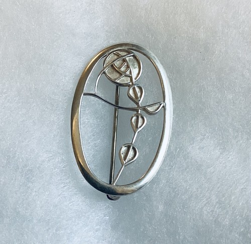 925 sterling silver brooch - sterling,