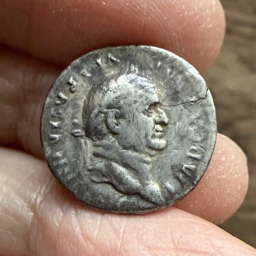 Roman vespasian silver - roman.,