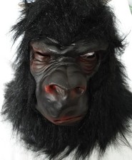 Rubber Gorilla Mask Ape Fancy