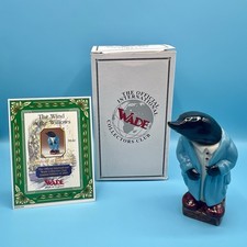 *WADE THE WIND IN THE WILLOWS MOLE FIGURE LIMITED EDITION 2000 COLLECTORS CLUB*
