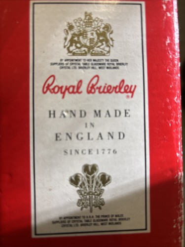 Royal brierley crystal glass - brierley,