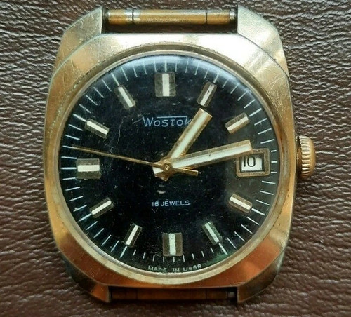 Vintage men watch wostok - vintage, men's