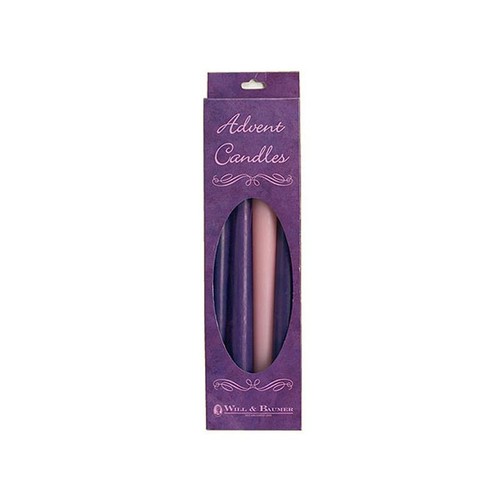 Advent taper candles set - candles,
