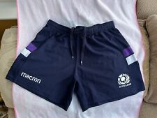 Macron Scotland Rugby Union Training Shorts 2017-19 Size XXL Brand New W’out Tag